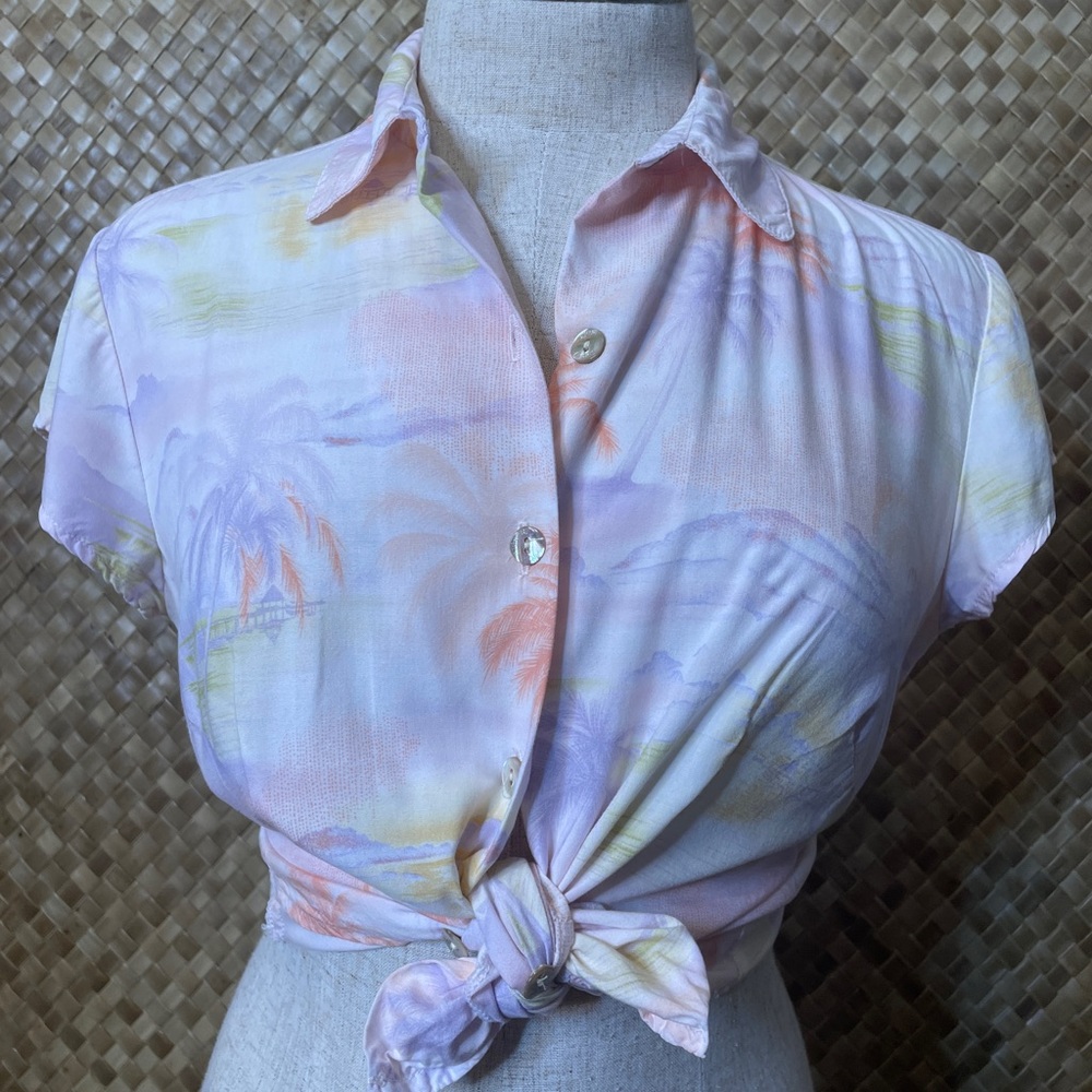 Vintage Tori Richards Aloha Shirt!